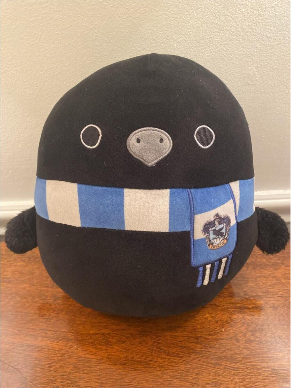 Squishmallow Kellytoy Plush Harry Potter Ravenclaw Raven 10”